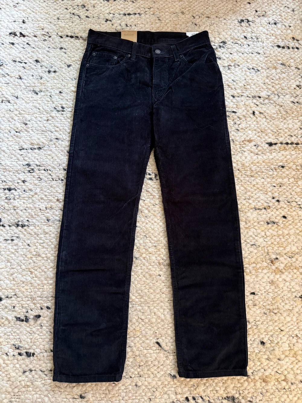 NWT Levi’s Jeans Black Corduroy 28 x 30